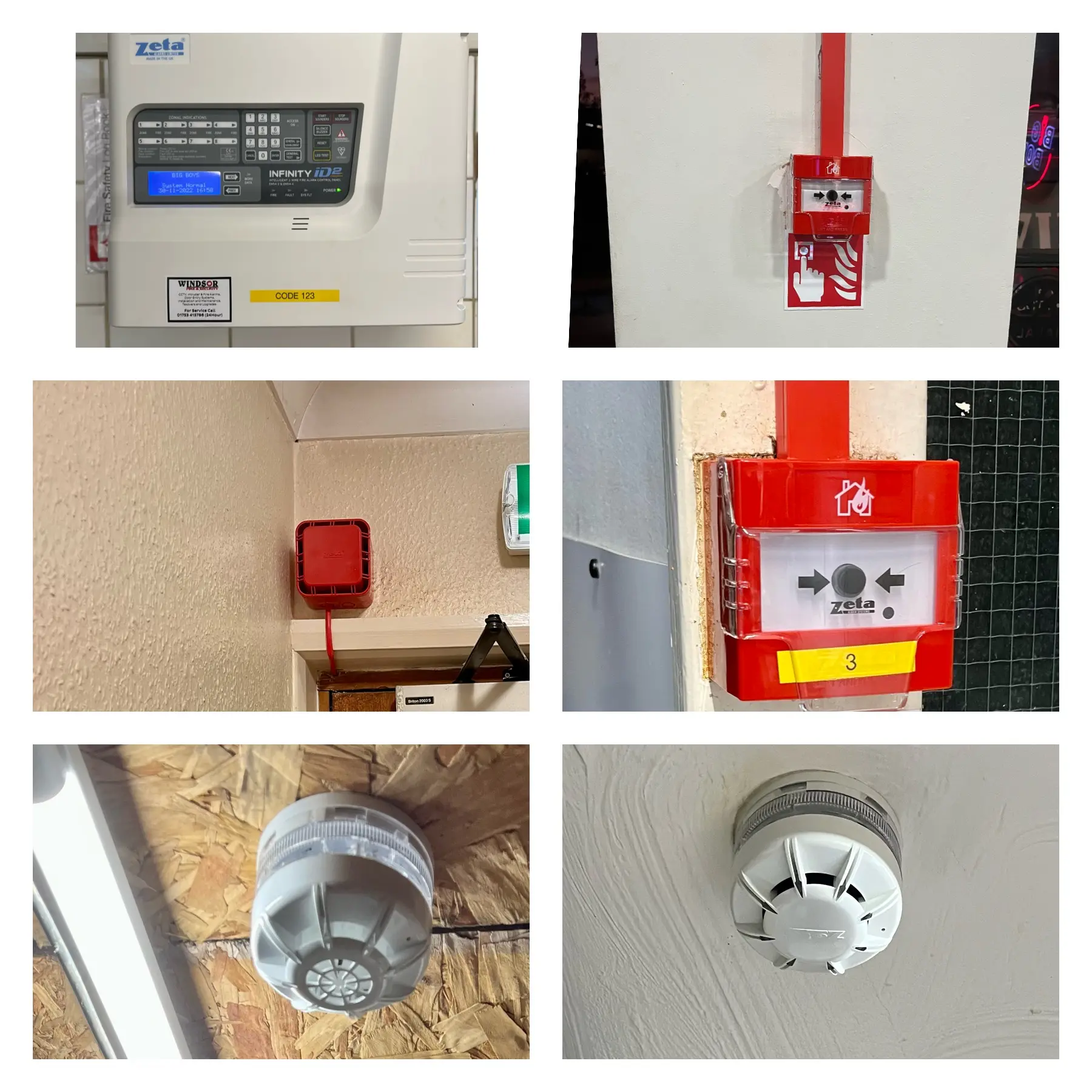 ZETA Fire Alarm Installation (Wired)