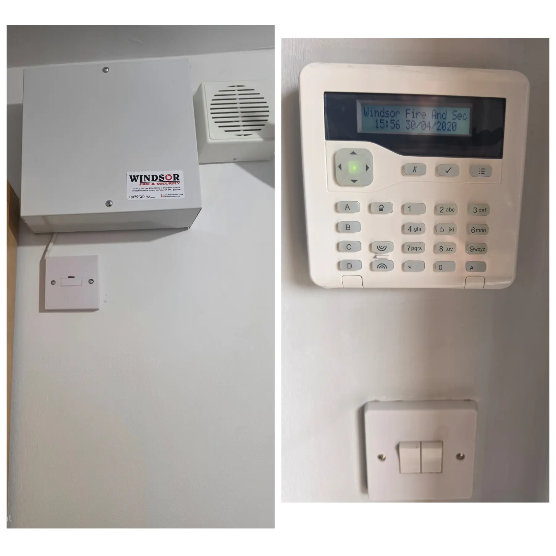 Intruder Alarm Installation (Wired)